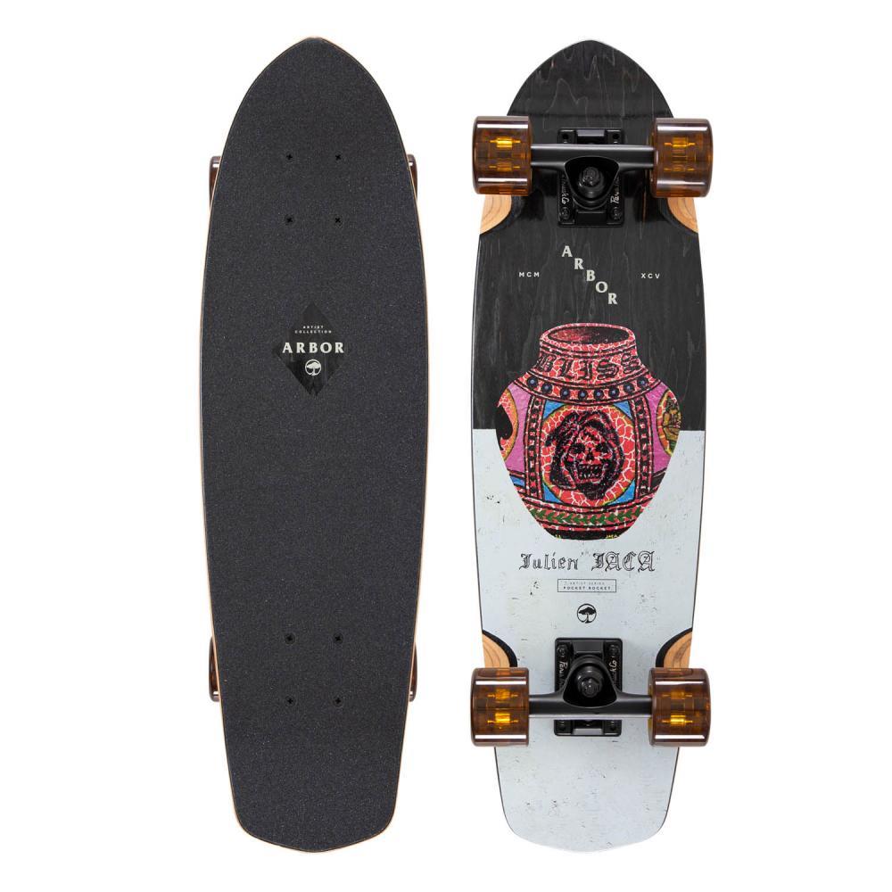 Arbor Cruiser Complete Skateboard Julien Jaca Pocket Rocket Multi 27"