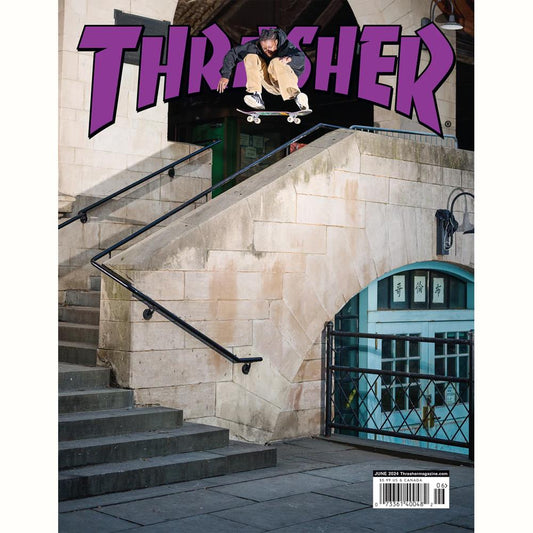 Thrasher Magazine June 2024 Issue 527 Kader Sylla Cover