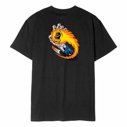 Santa Cruz O'Brien Scream Reaper T-Shirt Black