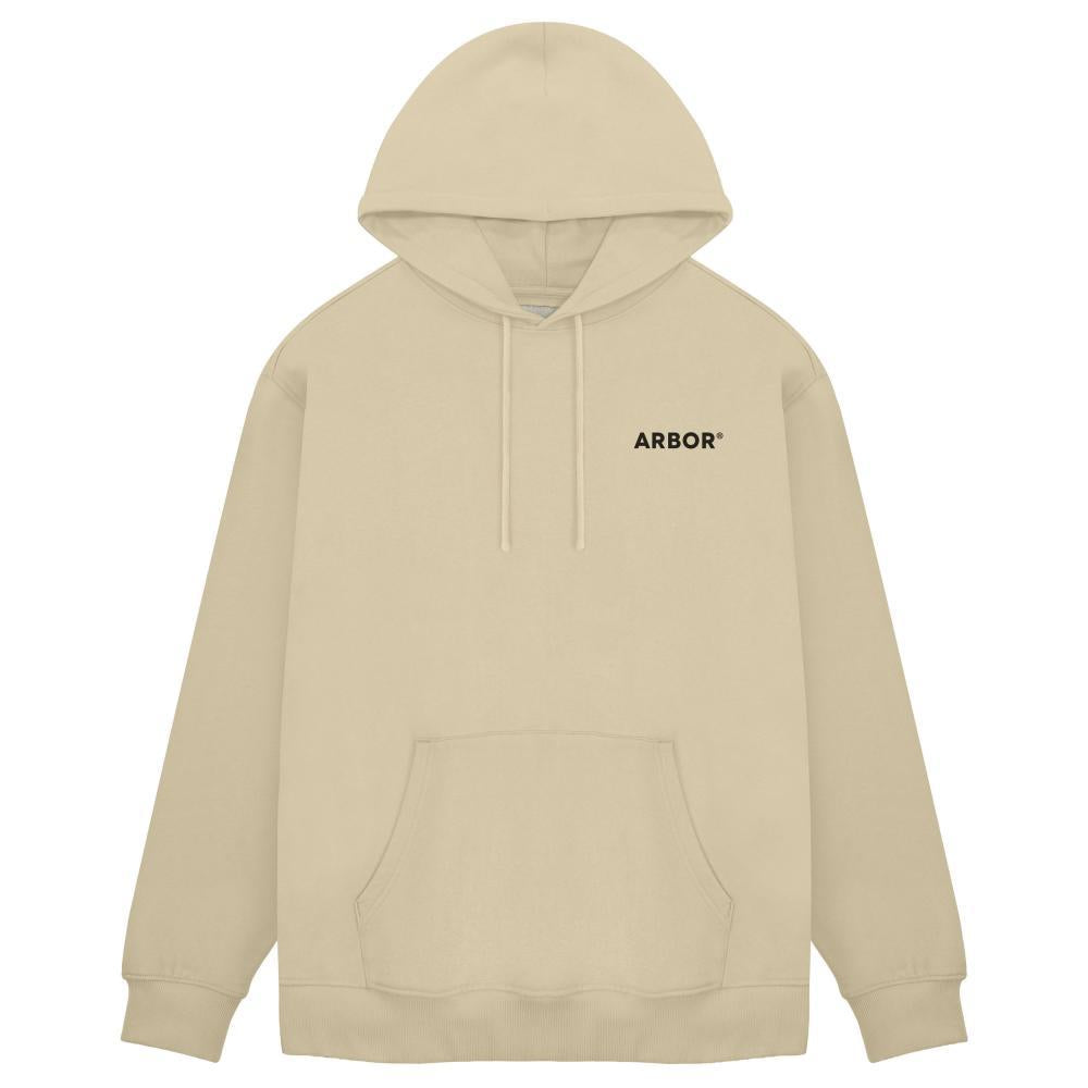 Arbor Skateboards Hood Foundry Hooded Sweatshirt Sand