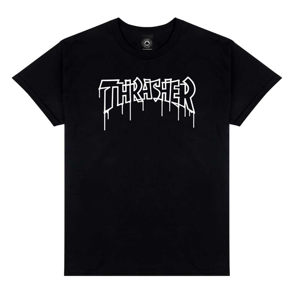 Thrasher Disco By Spanky T-Shirt Black