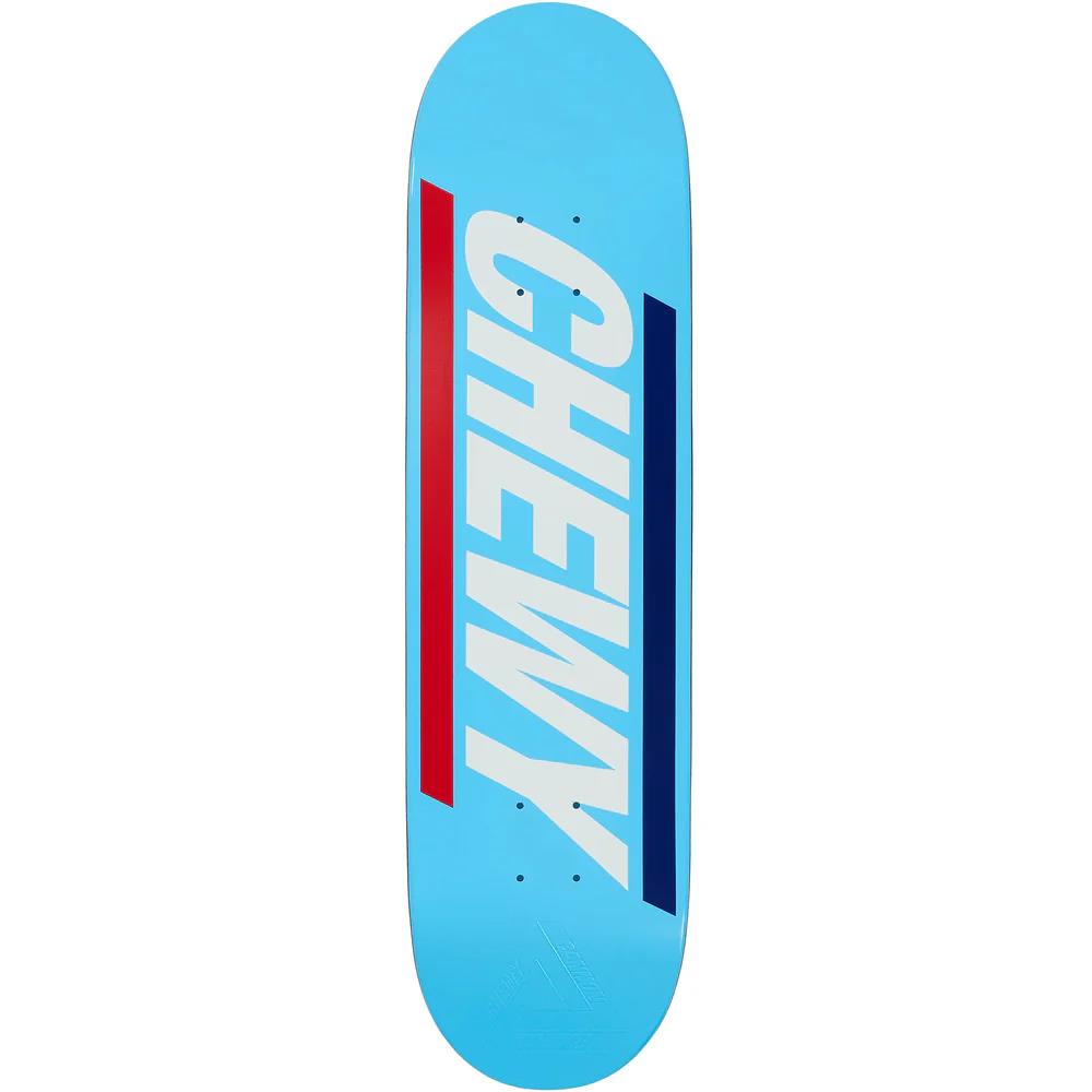 Palace Skateboards Chewy Cannon S41 Holiday 25 Pro Blue Skateboard Deck 8.375"