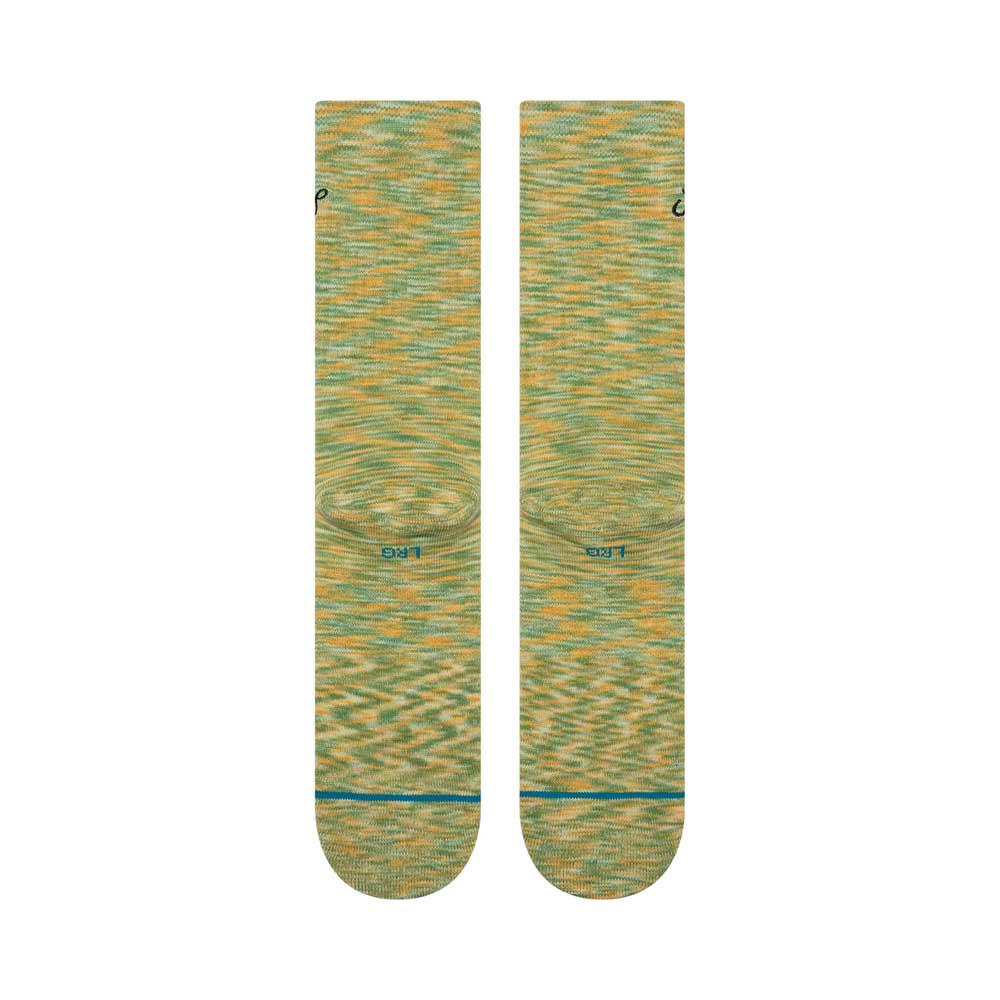 Stance Socks Interstellar Crew Green Large