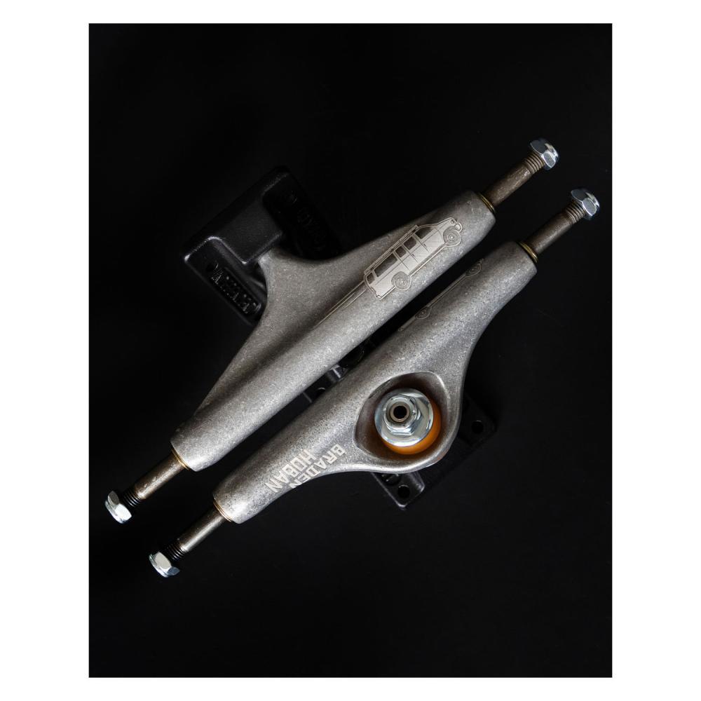 Indy Independent Stage 11 Skateboard Trucks Pair Hollow Braden Hoban Pro Raw 149mm