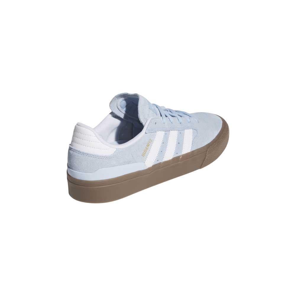 Adidas Skateboarding Busenitz Vulc II Skate Shoes Clear Sky Feather White Gum