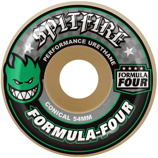 Spitfire X Black Sheep Store Formula Four Conical Full Skateboard Wheels 99DU 54mm