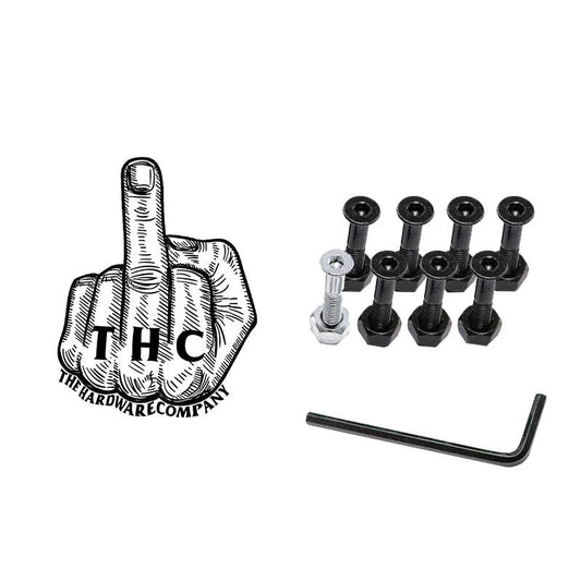 The Hardware Company THC LTD Flip Em Skateboard Nuts & Bolts 1"