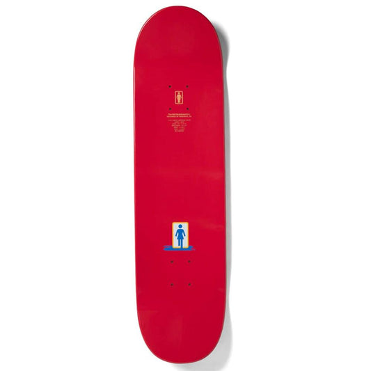 Girl Geering Blood Bath Skateboard Deck G033 8.5"