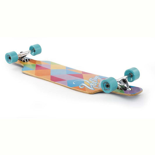 Voltage Skateboards DT Factory Complete Longboard Skateboard Multi 39"