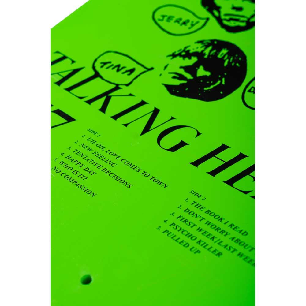 Welcome Skateboards X Talking Heads Psycho Deck Green Dip 10.1"