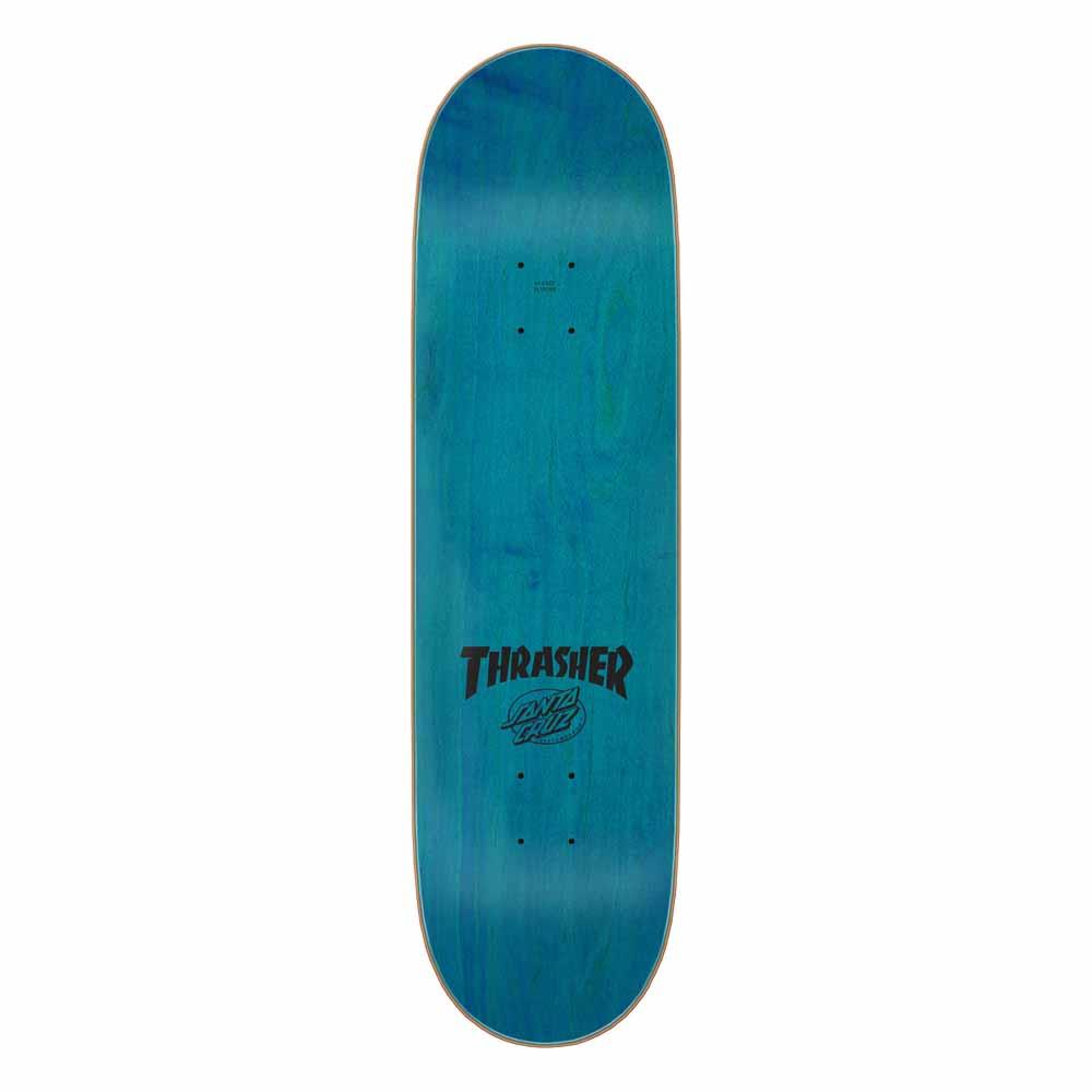 Santa Cruz x Thrasher Deck Thrasher Screaming Flame Logo Black 8.5"