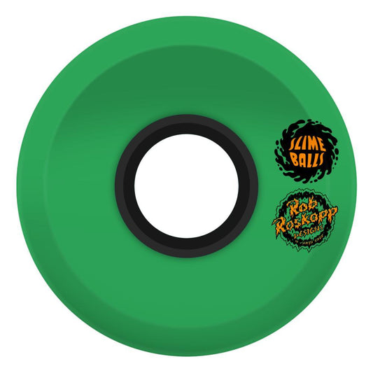 SlimeBalls Skateboard Wheels Roskopp Face Two Reissue OG 78A Green 60mm