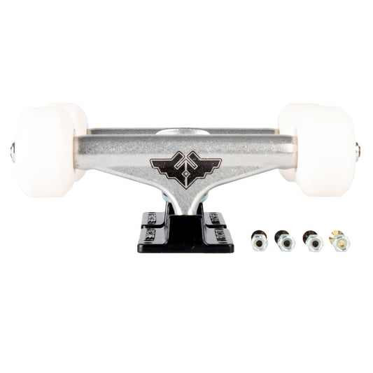 Drew House Lit Drew Logo Complete Skateboard Black Red 8.25"
