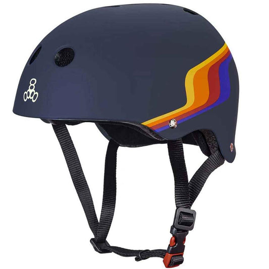 Triple 8 Skateboard Helmet Sweatsaver Certified Pacific