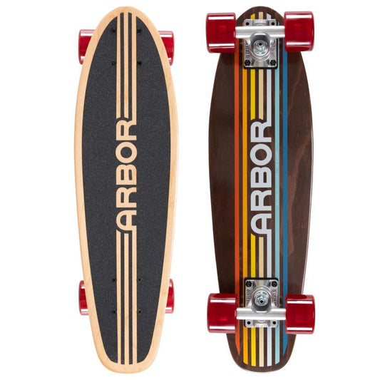 Arbor Cruiser Complete Skateboard Micron Bogart Multi 23.75"