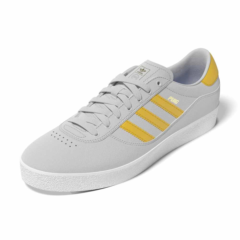 Adidas Skateboarding Puig Indoor Crystal White Bold Gold Feather White