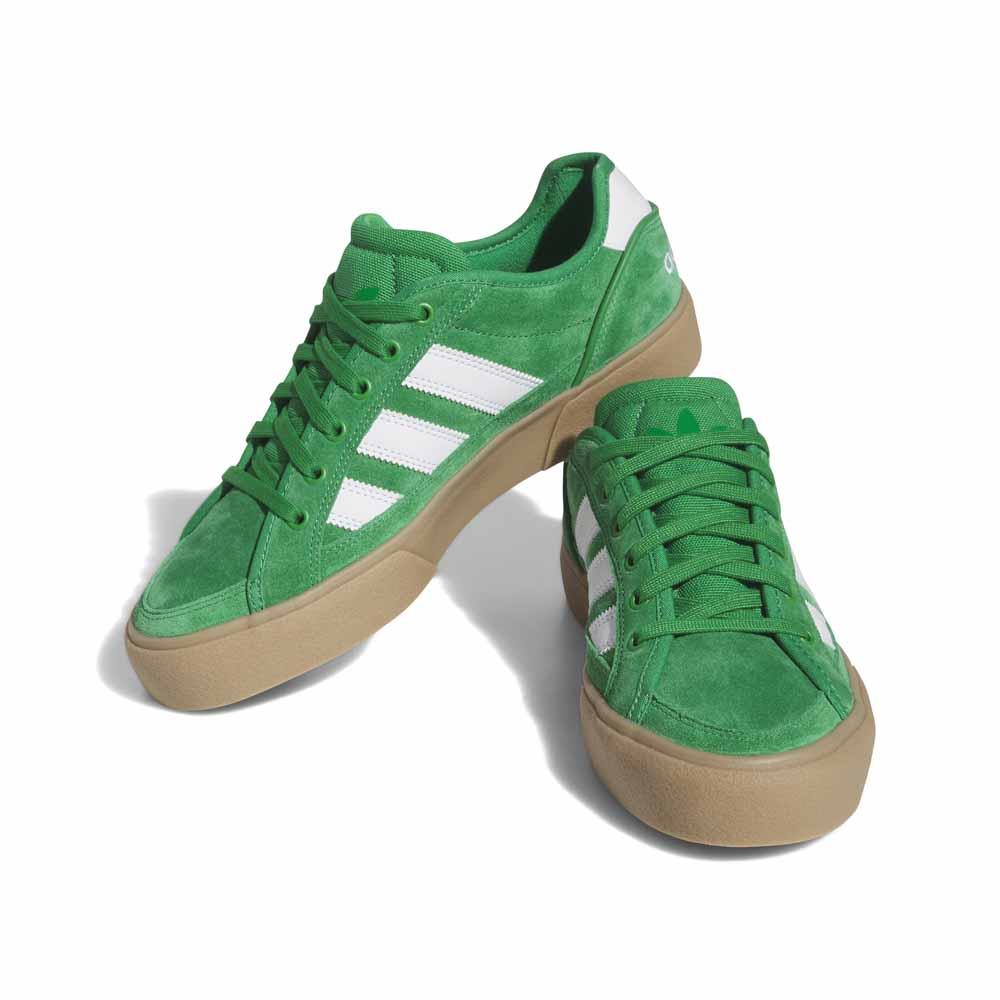 Adidas Skateboarding Court TNS Premier Green White Gum Skate Shoes