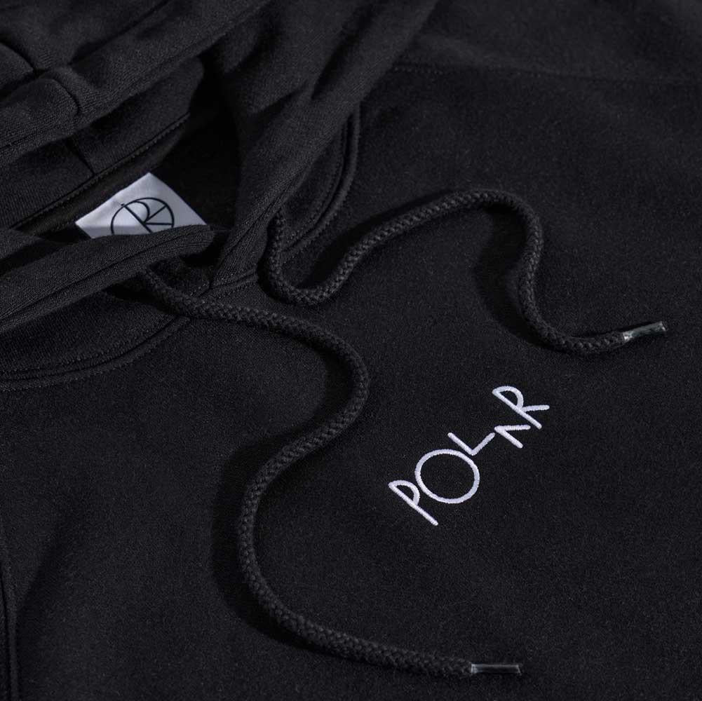 Polar Skateboards Default Hooded Sweatshirt Black