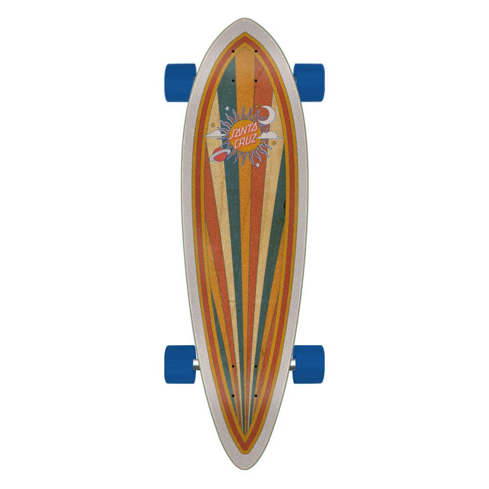 Santa Cruzer Complete Cruiser Skateboard Foxy Sun Multi 9.2"