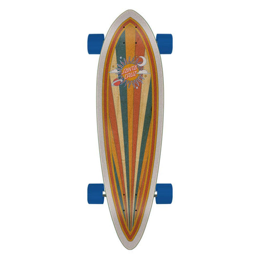 Santa Cruzer Complete Cruiser Skateboard Foxy Sun Multi 9.2"