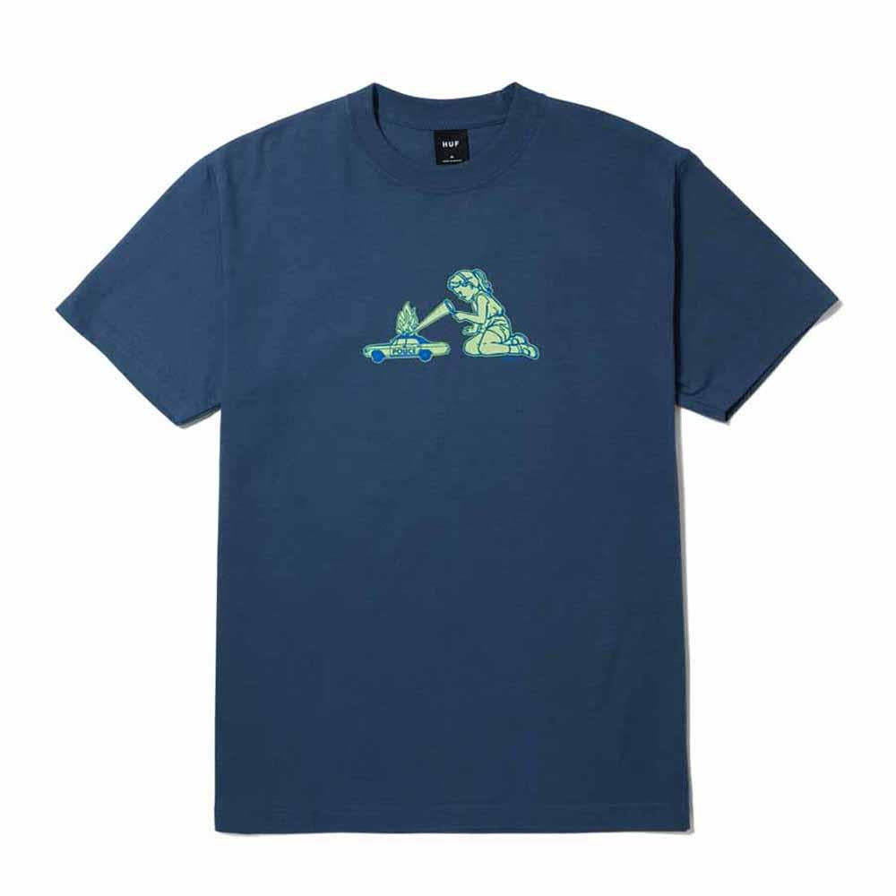 HUF Playtime Short Sleeve T-Shirt Slate Blue