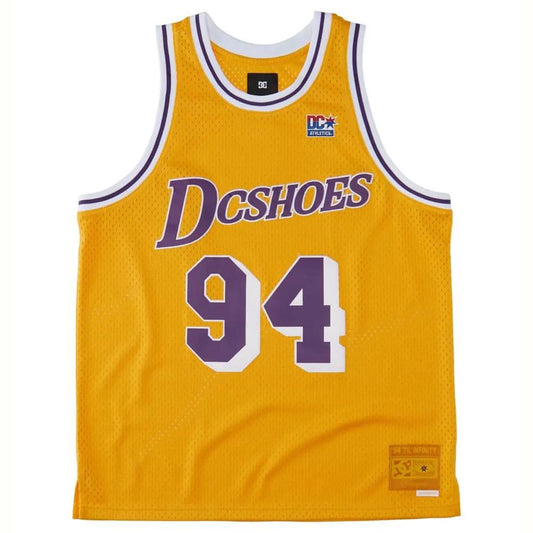 DC Shoes Showtime Basketball Jersey Saffron