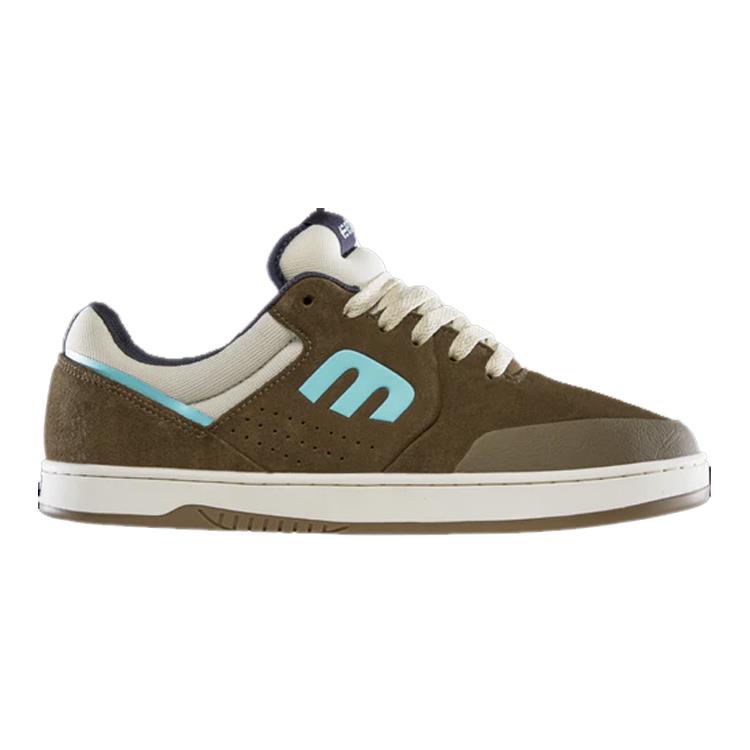 Etnies Marana Michelin Brown Blue Skate Shoes - Main Image