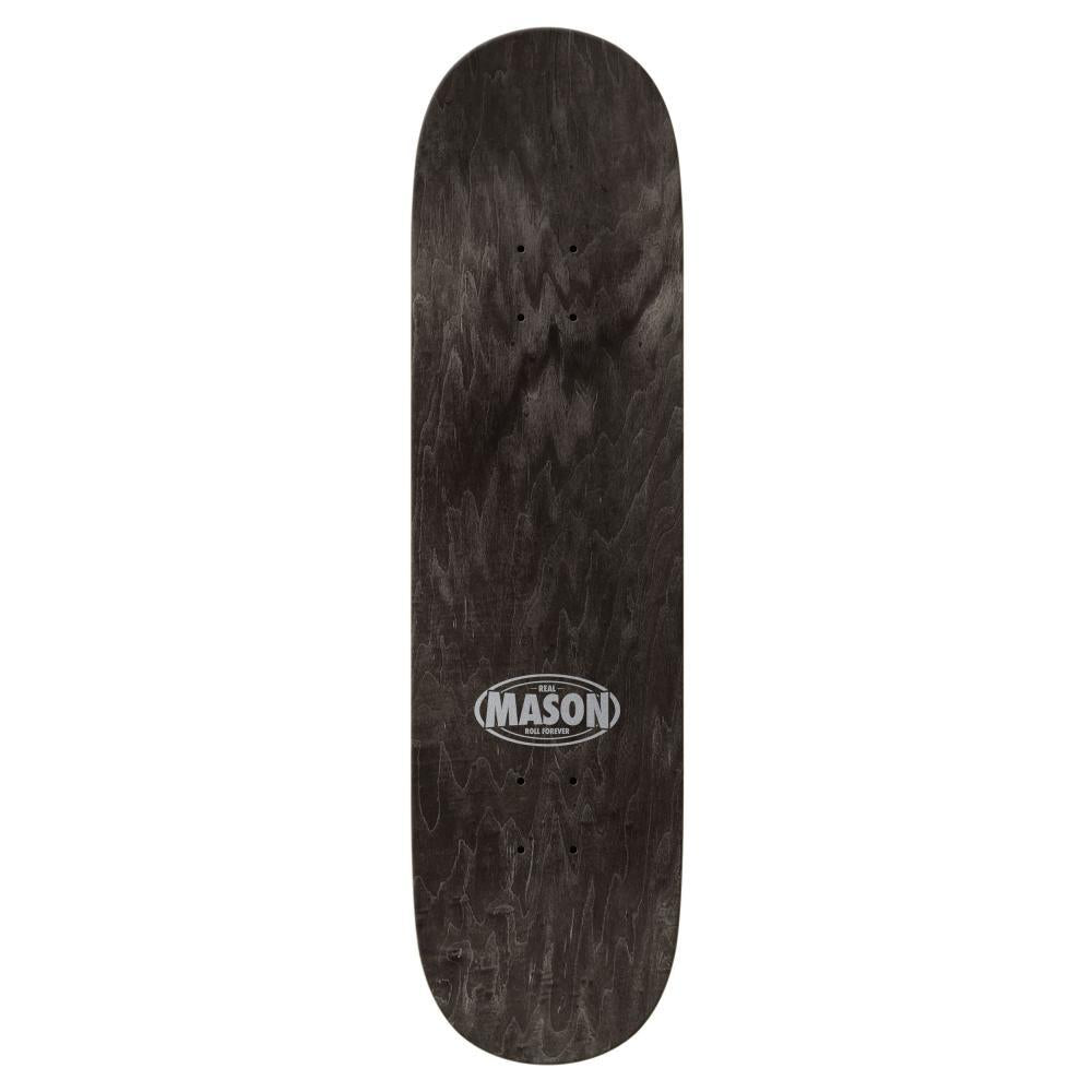 Real Skateboards Mason Silva Cow Blue Skateboard Deck 8.25"