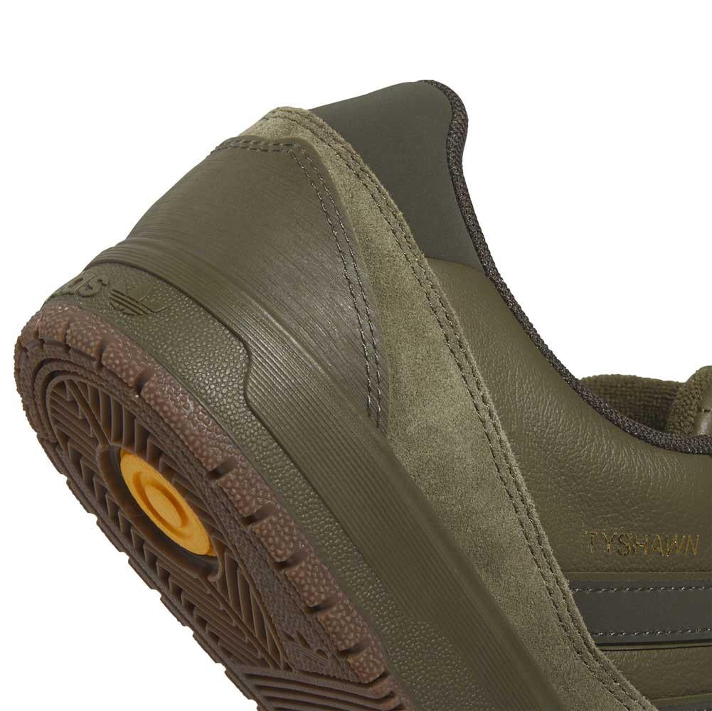 Adidas Skateboarding Tyshawn II Olive Strata Shadow Olive Gum Skate Shoes