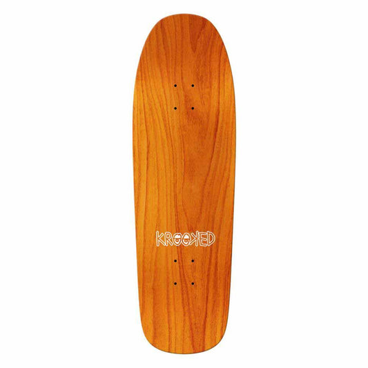 Krooked Pro Skateboard Deck Sandoval Roll Out Green 9.81"