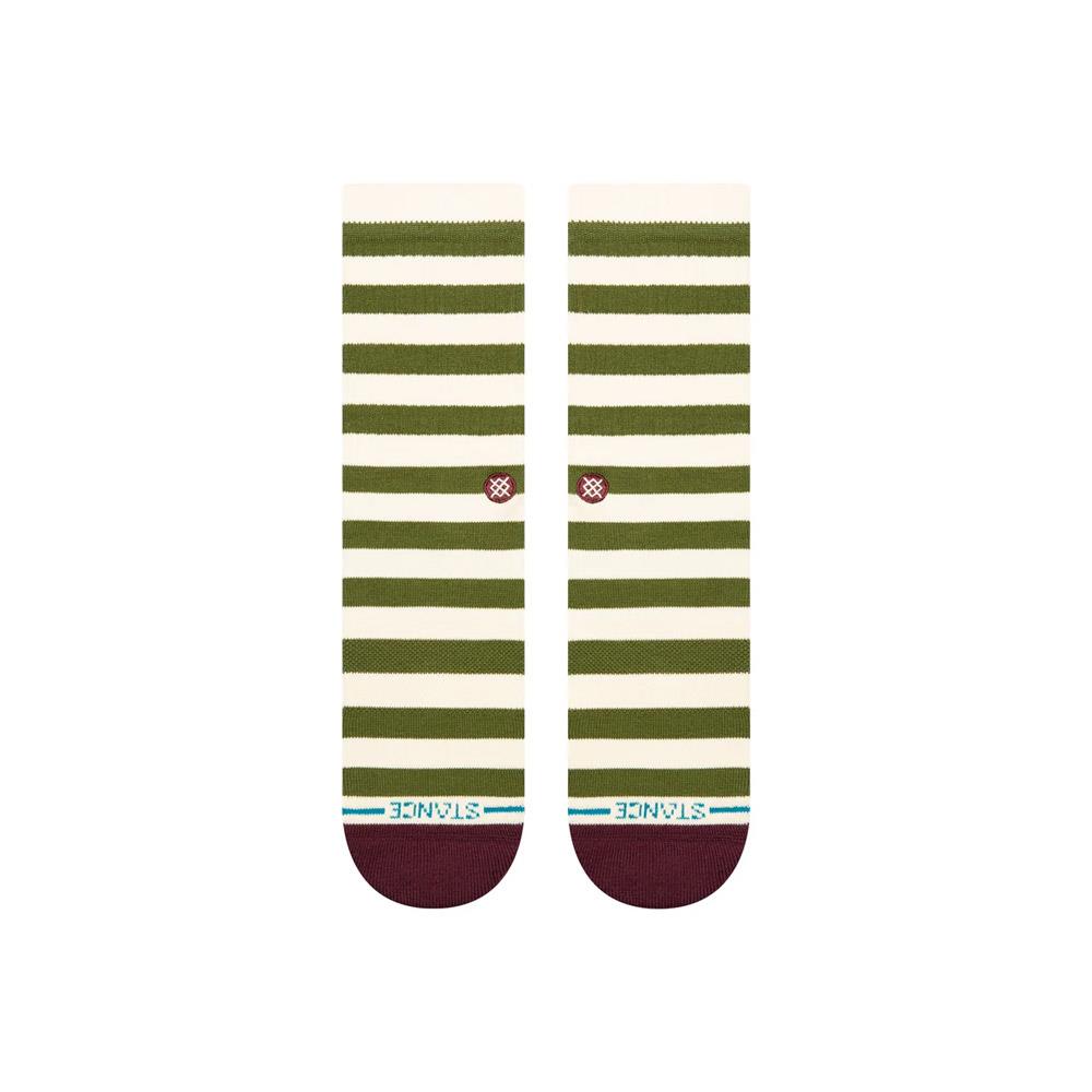 Stance Socks Breton Crew Green Medium