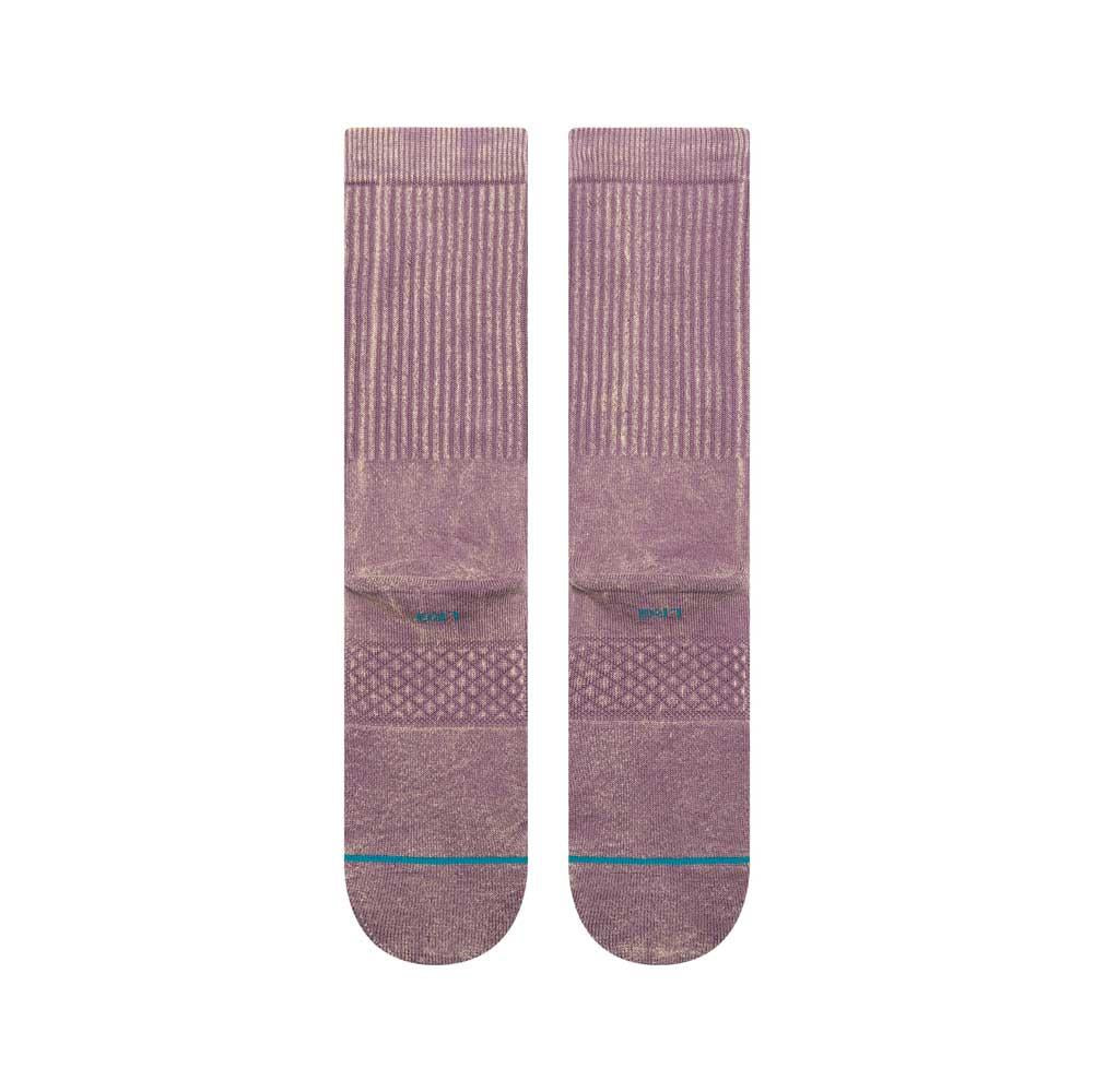 Stance Socks Icon Dyed Crew Plum Large UK7 to UK11