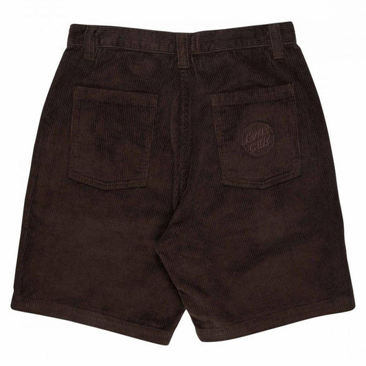 Santa Cruz Opus Dot Workwear Shorts Coffee Brown