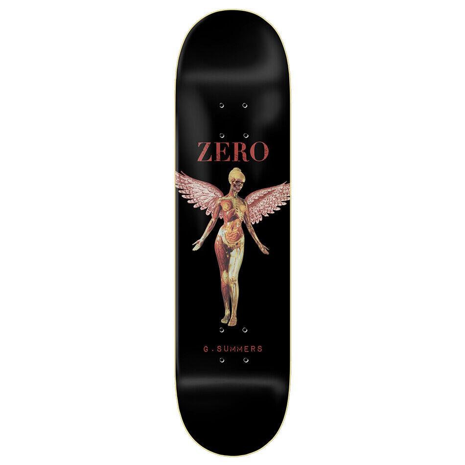 Zero Skateboard Deck Summers Anatomy Special Edition Black 8.25"