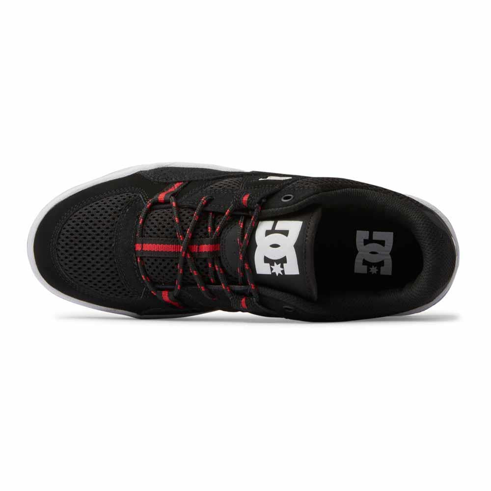 Dc Shoes Construct Black Hot Coral Skate Shoes