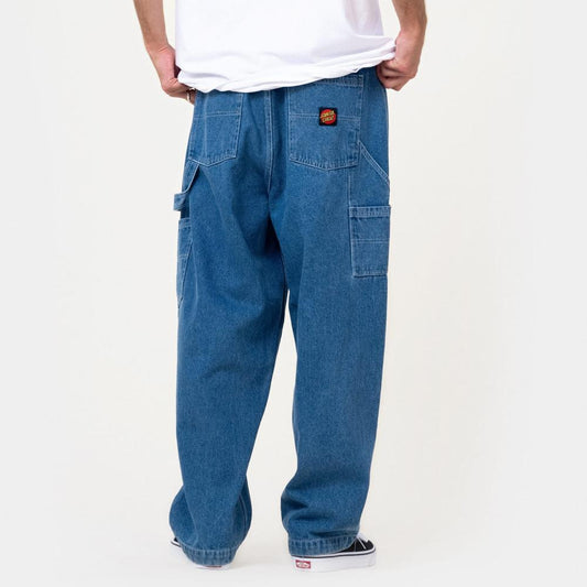 Santa Cruz Skateboards Carpenter Big Pants Classic Blue