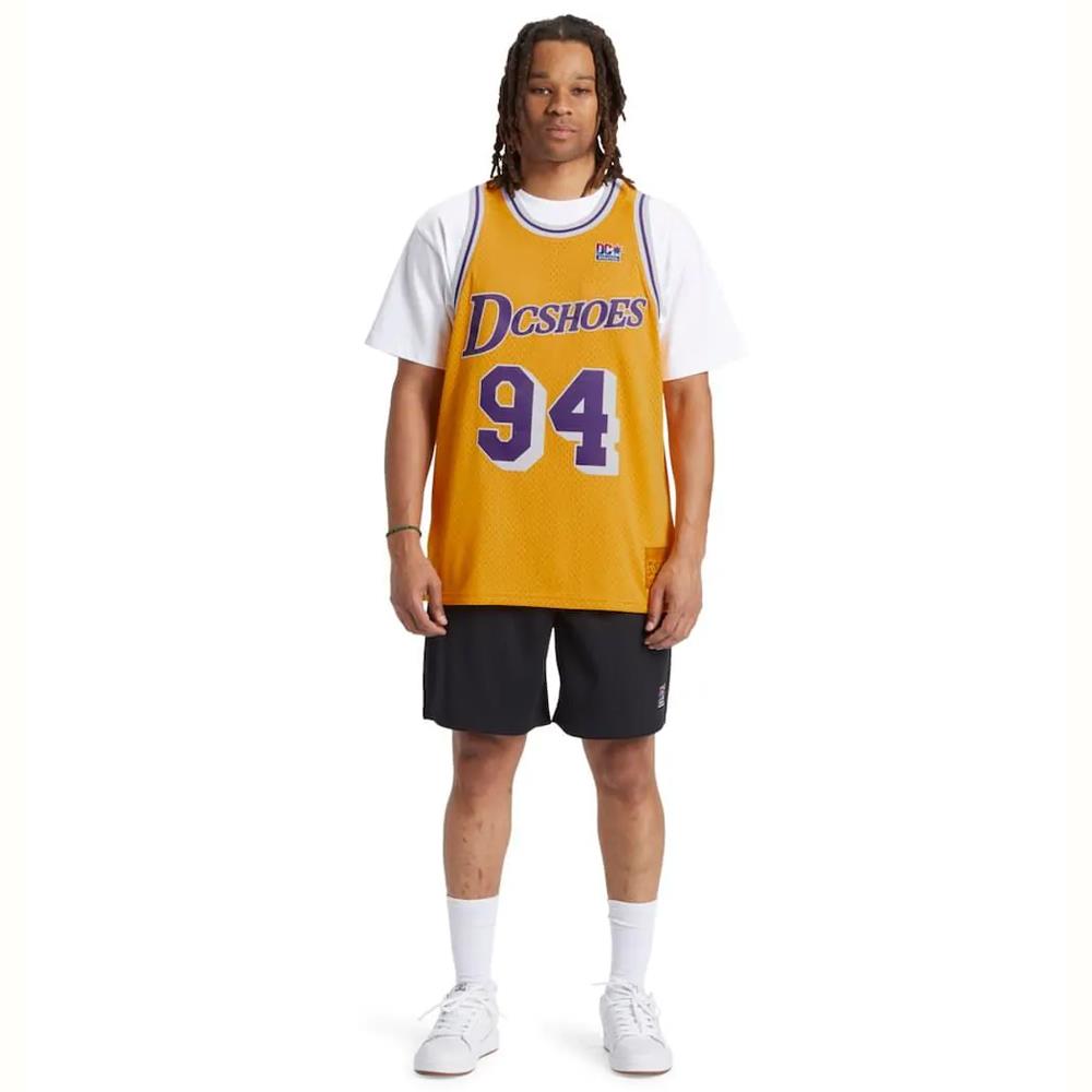 DC Shoes Showtime Basketball Jersey Saffron