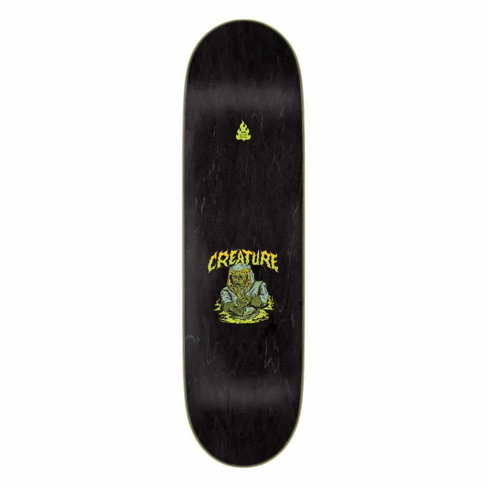 Creature Pro Skateboard Deck Russel Doomsday Black/White/Green 8.6"