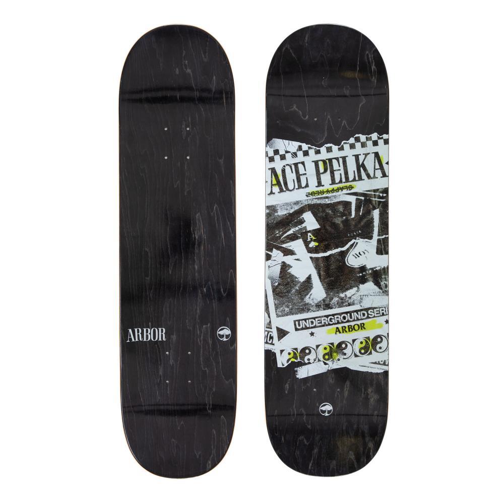 Arbor Ace Pelka Underground Multi Skateboard Deck 8.5"