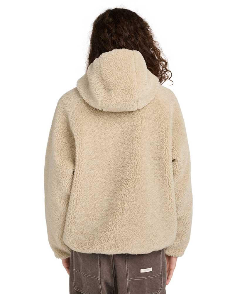 Element Wolfe Sherpa Reversible Sherpa Jacket Oat Milk Beige