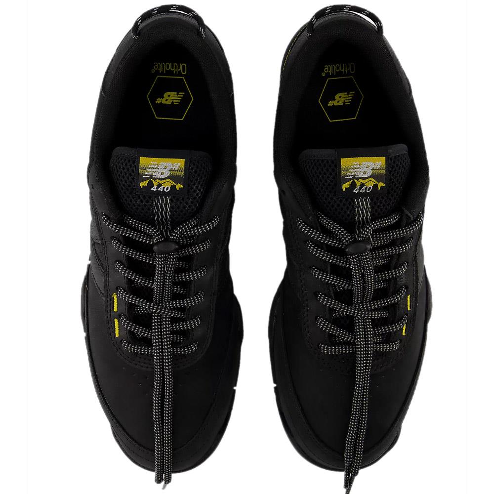 New Balance Numeric 440 Low Trail Skate Shoes Black Happy Yellow