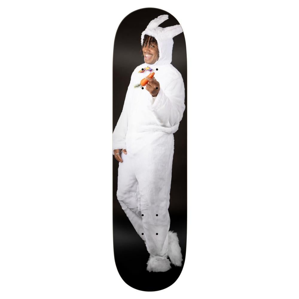 Real Skateboards Ishod Bunny TT Black Skateboard Deck 8.5"