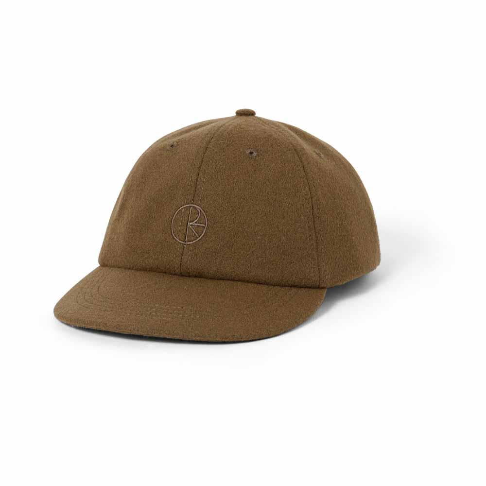 Polar Skateboards Tom Cap Wool Brass