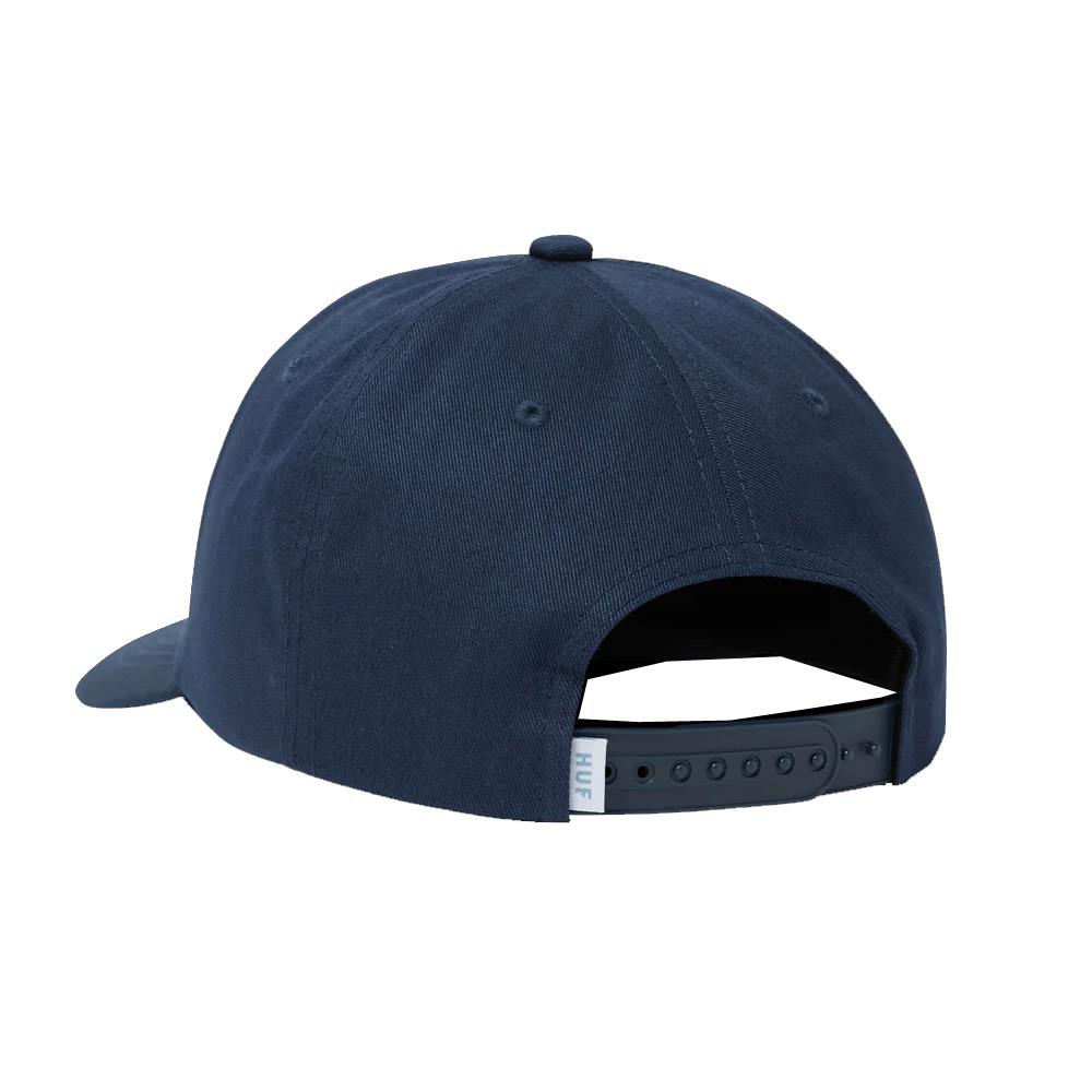 HUF Arch 6 Panel CV Snapback Navy