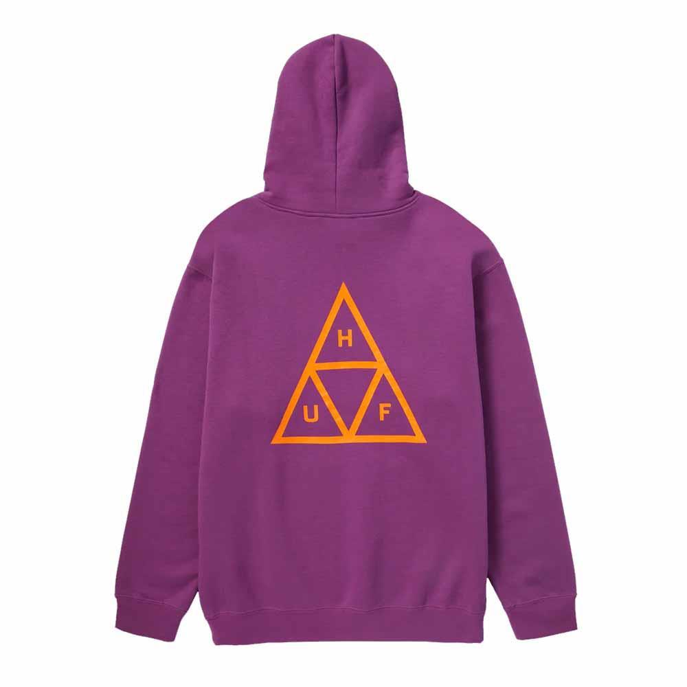 Huf Set Pullover Hooded Sweatshirt Grape