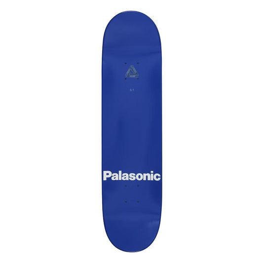 Palace Skateboards Palasonic Skateboard Deck Blue White 8.1"