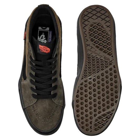 Vans BMX Sk8-Hi Coal Brown Skate Shoes