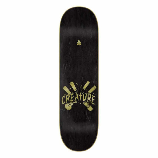 Creature Pro Skateboard Deck Worthington Altar Black/Gold 8.6"