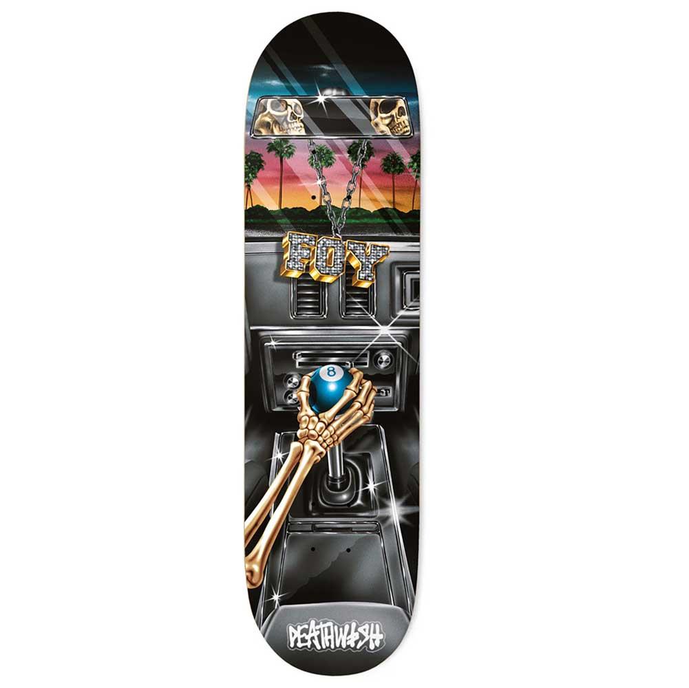 Deathwish Jamie Foy Samborgini Shifter Skateboard Deck 8.0