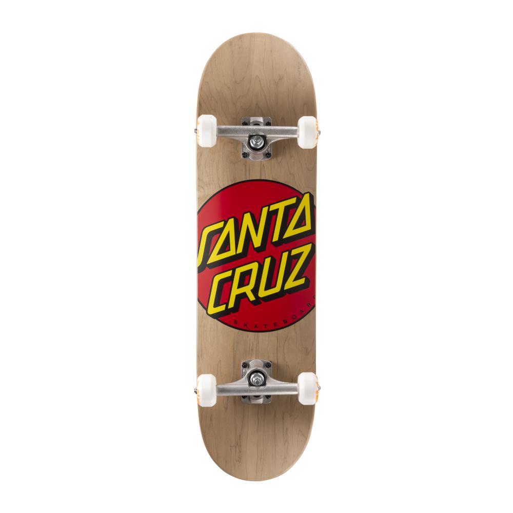 Santa Cruz Classic Dot Brown Complete Skateboard Kit 8.375"